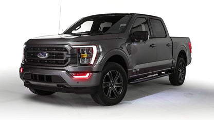 ORACLE Lighting Oracle 21-22 Ford F-150 ColorSHIFT RGB+W Fog Light DRL Upgrade Kit w/ No Controller 1462-334 1462-334 Photo - Mounted