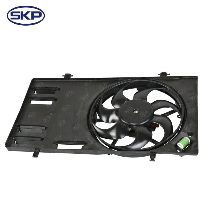 SKP Dual Radiator and Condenser Fan Assembly SK624720