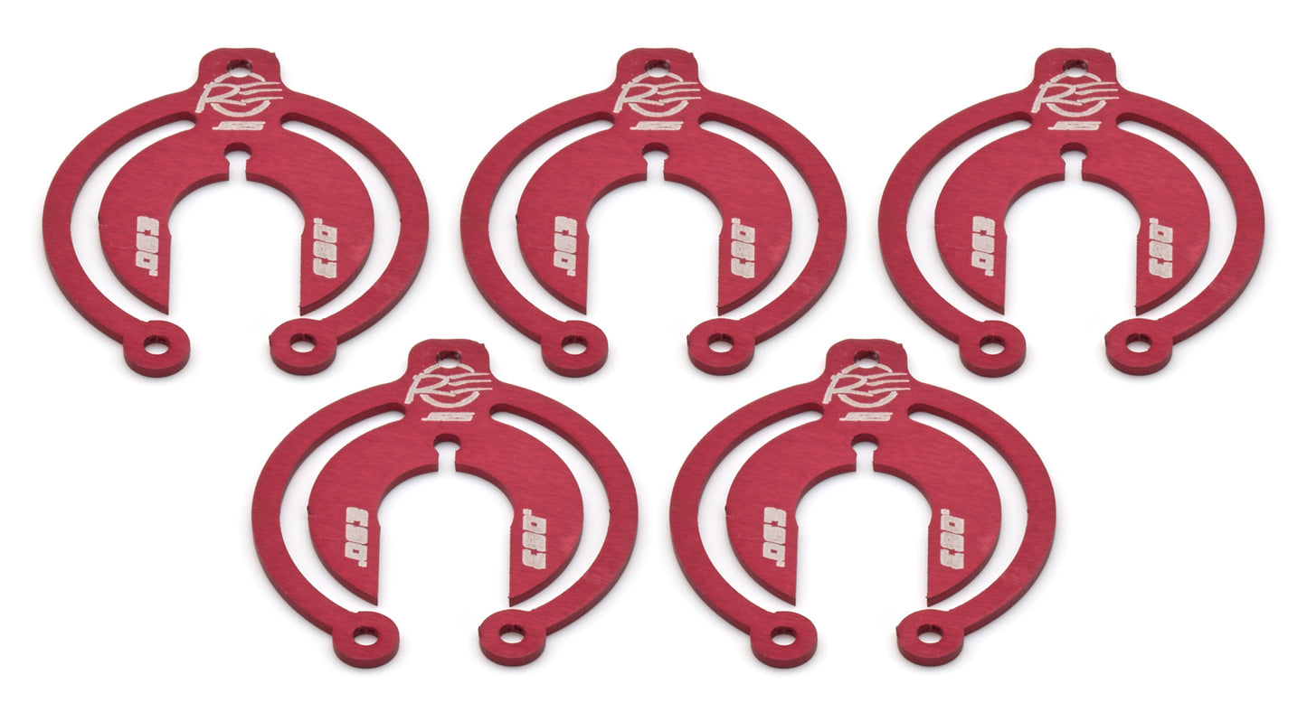 RE SUSPENSION Alum Packer 5/8 1/16IN Thick - 5 Pack Suspension and Components Bushings and Mounts main image