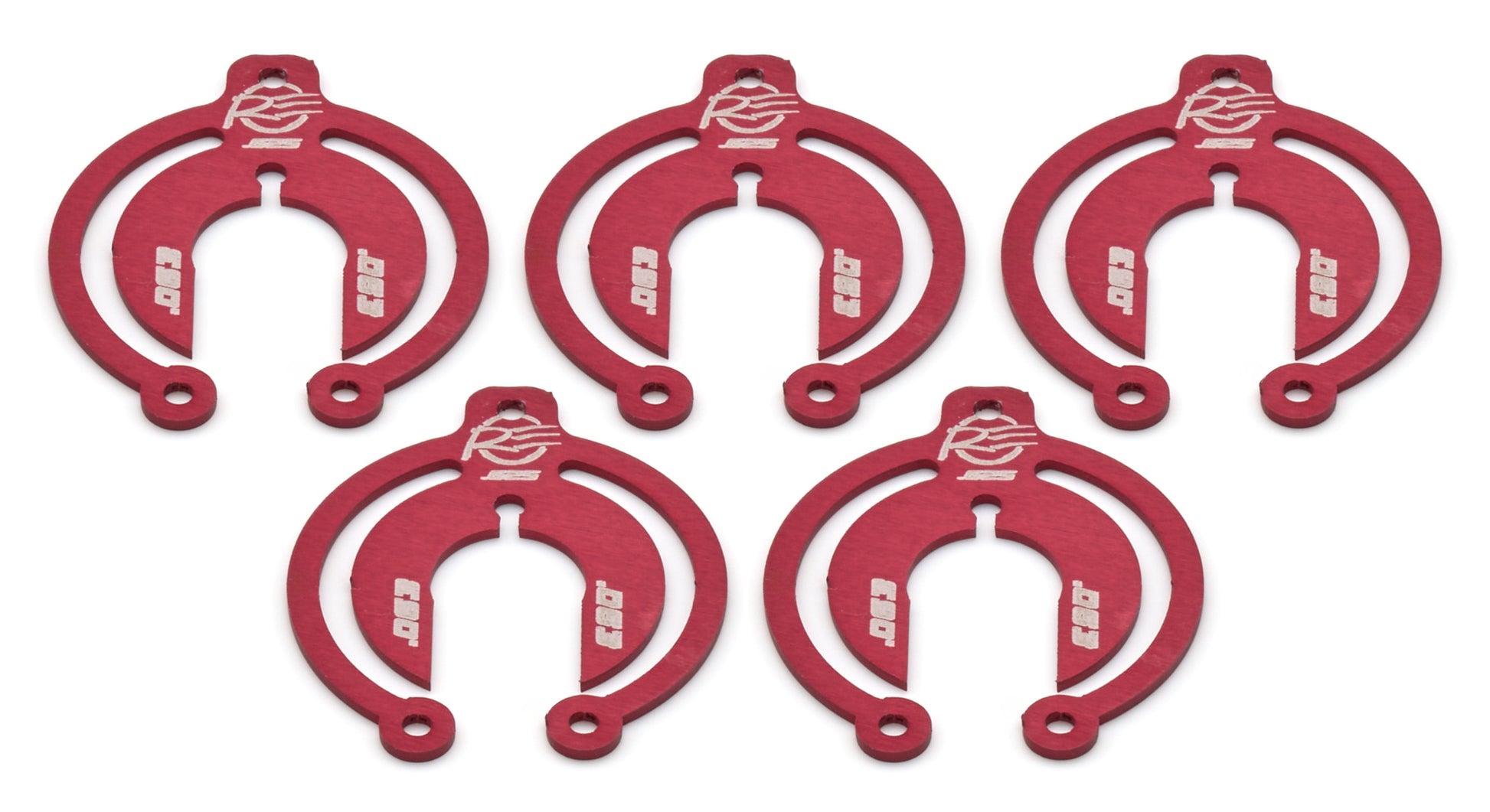 RE SUSPENSION Alum Packer 5/8 1/16IN Thick - 5 Pack Suspension and Components Bushings and Mounts main image