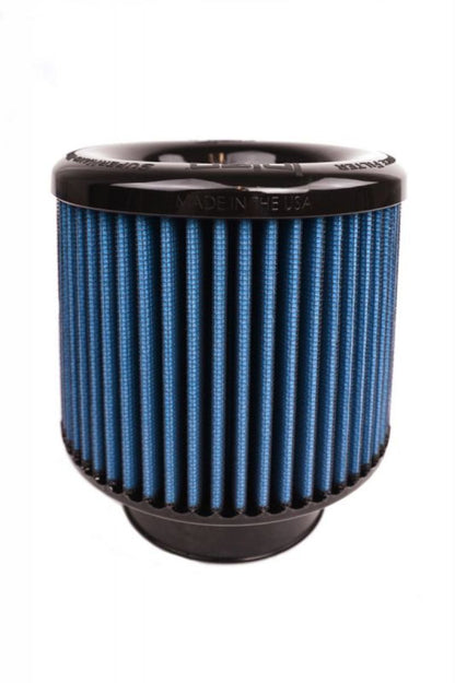 Injen  AMSOIL Ea Nanofiber Dry Air Filter - 3.50 Filter 6 3/4 Base X-1015-BB Photo - Primary