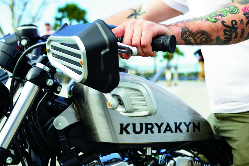 Kuryakyn Dillinger Handguards Sil 6708 6708 User 1