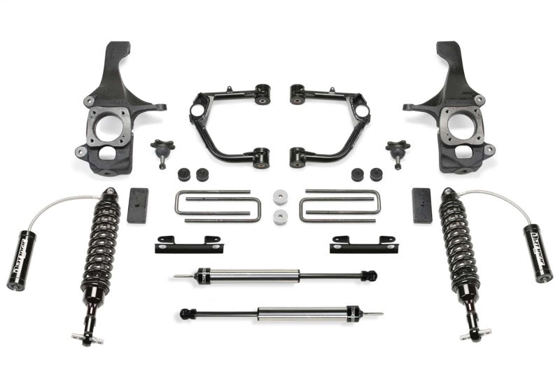 Fabtech 16-19 Toyota Tundra TRD PRO 4WD 2in UCA System w/DL 2.5 Resi Coilovers & Rear DL 2.25 Shocks K7074DL K7074DL Photo - Primary