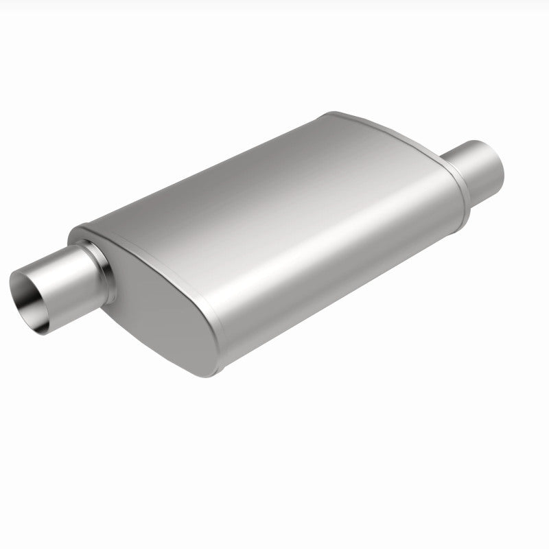 MagnaFlow 4" X 9" Oval Offset/Offset XL Multi-Chamber Performance Muffler 13236 360 Degree Image Set