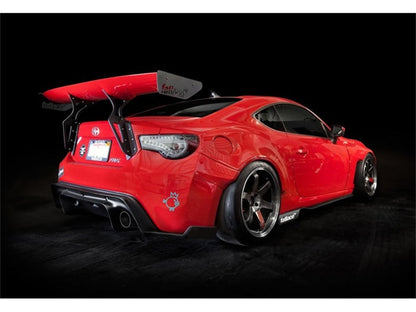 Spyder Scion FRS 12-14/Subaru BRZ 12-14 Light Bar LED Tail Lights Black ALT-YD-SFRS12-LBLED-BK 5072009 5072009 Photo - Mounted