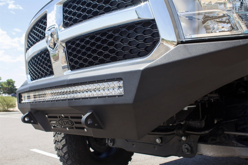 Addictive Desert Designs 13-18 Dodge RAM 1500 Stealth Fighter Front Bumper F501192770103 Photo - Mounted