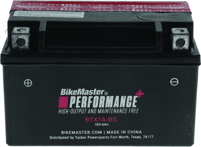BikeMaster BTX7A-BS Battery 781313 781313 Photo - Primary