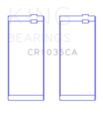 King Engine Bearings Cummins B-Ser. L4 (Size +0.75mm) Connecting Rod Bearing Set CR1035CA0.75 CR1035CA0.75 Photo - Primary