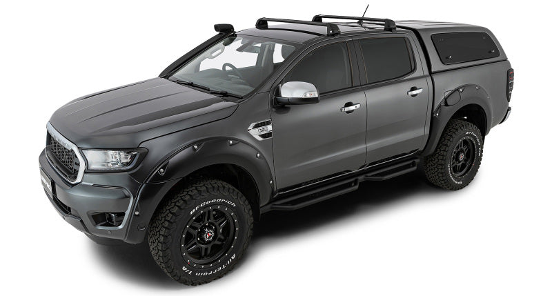 Rhino-Rack 11-20 Ford Ranger PX 4 Door Double Cab Vortex ROC25 Flush 2 Bar Roof Rack - Black RV0321B RV0321B Photo - Primary