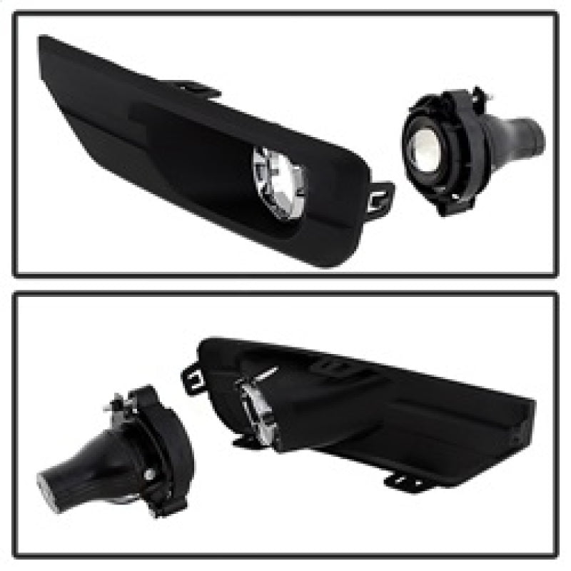 Spyder GMC Acadia 2013-2015 OEM Fog Light W/Universal Switch- Clear FL-GAC2013-C 5080318 5080318 Photo - Unmounted