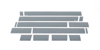 Putco 07-13 Chevy Silv Crew Cab 6.5ft Standard Box - 6in Wide - 14pcs Black Platinum Rocker Panels 9751206BP 9751206BP Photo - Primary