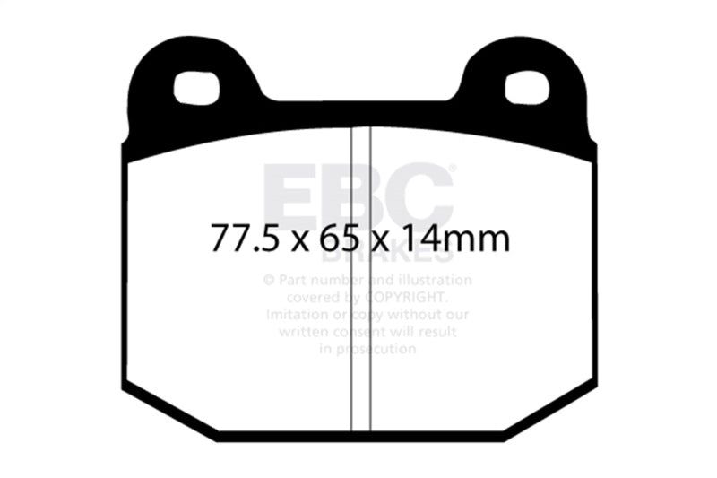 EBC Disc Brake Pad Set DP3197/2C Photo - Primary