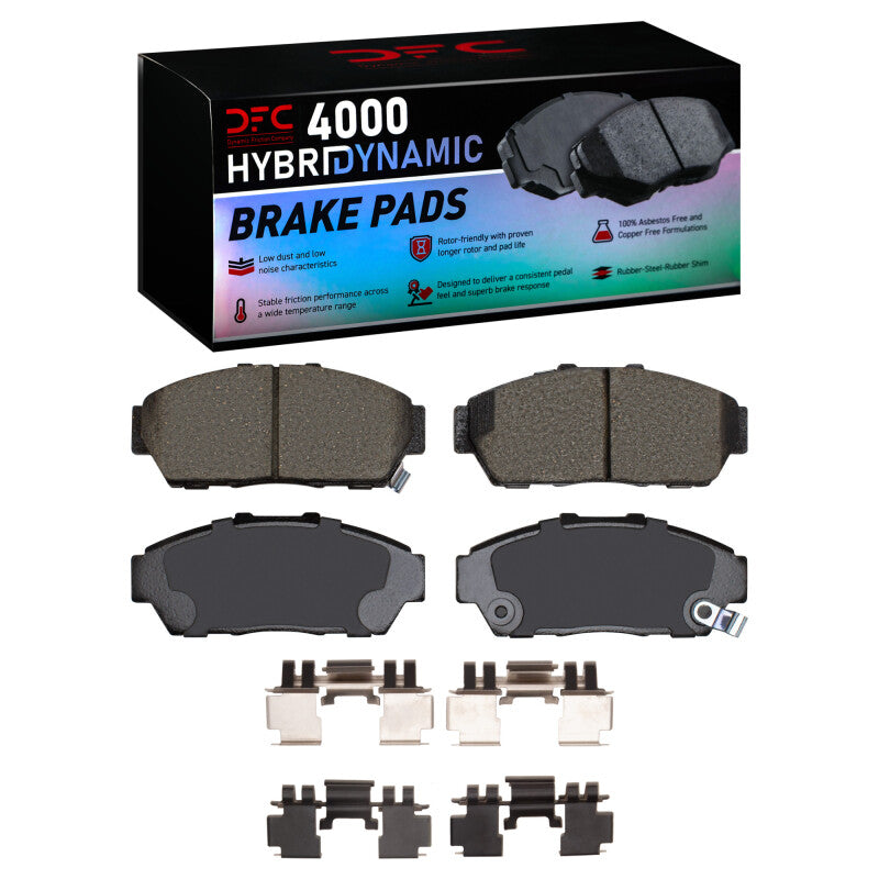 DFC DFC 4000 HybriDynamic Brake Pads Brakes, Rotors & Pads Brake Pads - OE main image