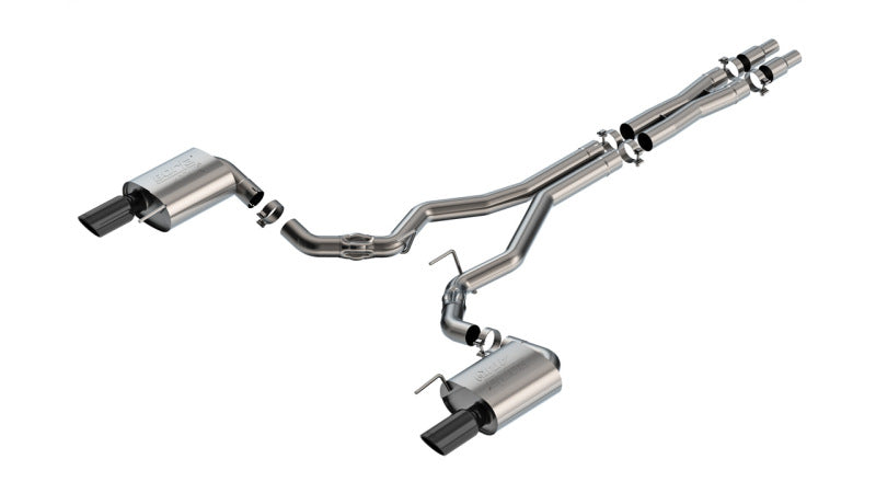 Borla 24-  Mustang 5.0L Axle Baxk Exhaust 140961BC 140961BC Photo - Primary