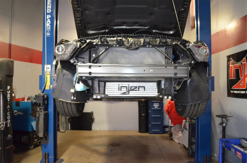 Injen Intercooler Kit 2015+ Ford Mustang EcoBoost 2.3L Turbo 4 Cyl FM9200i Photo - Mounted