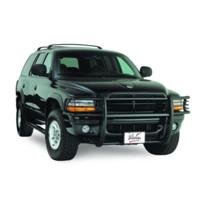 Westin 1997-2004 Dodge Dakota Sportsman Grille Guard - Black 40-0145 40-0145 Photo - Mounted