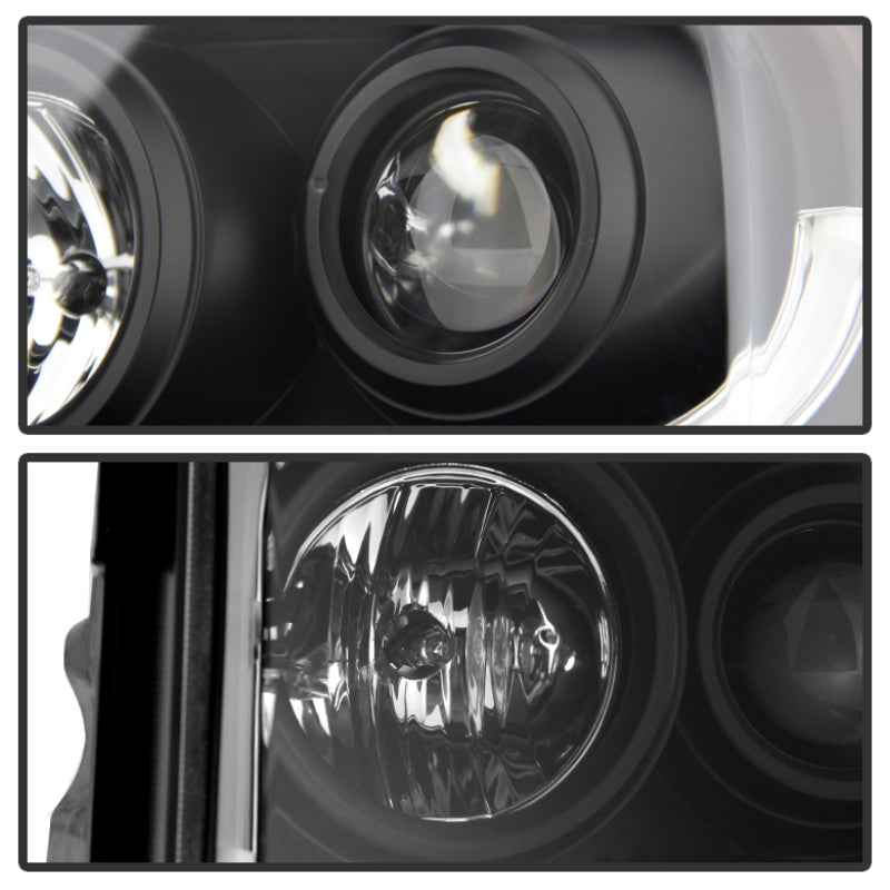 Spyder Ford Expedition 07-13 Projector Headlights Light Tube DRL Blk PRO-YD-FE07-LTDRL-BK 5079503 5079503 User 1