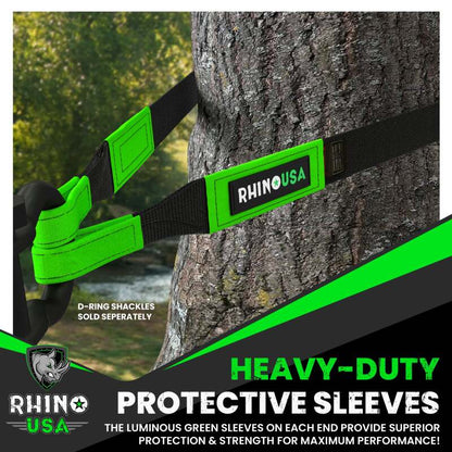 Rhino USA Recovery Tow Strap 3Inx20Ft (Black) G-TOWSTRAP G-TOWSTRAP User 3