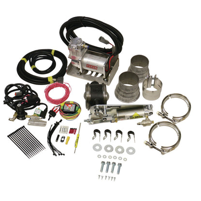 BD Diesel Exhaust Brake - Universal 3.5in c/w Air Compressor 1028135 Photo - Primary