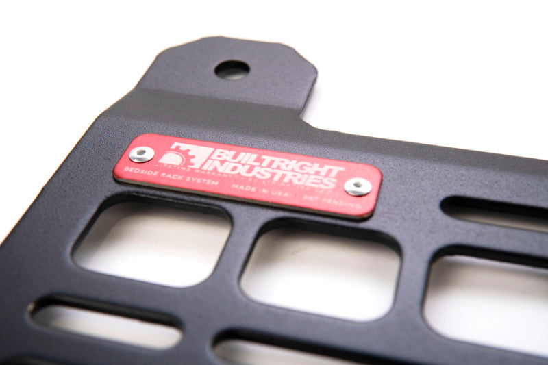 BuiltRight Industries 2020+ Jeep Gladiator Rear Drivers Bedside Rack 102111 102111 Photo - Close Up