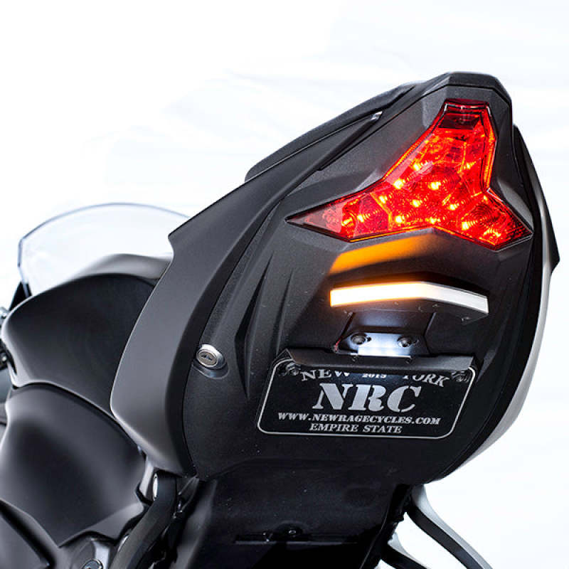 New Rage Cycles 2024 Kawasaki ZX-6R Fender Eliminator Kit Tucked w/Load EQ ZX6R-FE-T-24 ZX6R-FE-T-24 Photo - Primary