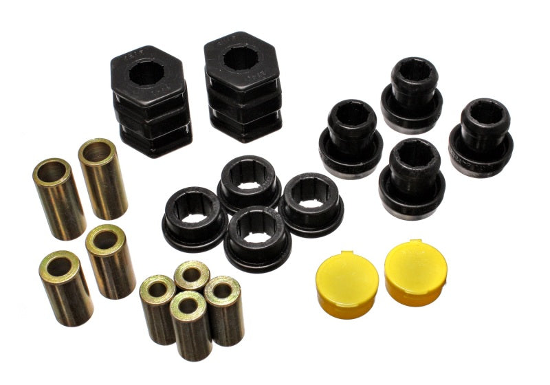 Energy Suspension Control Arm Bushing Set Black Honda Civic LX 1996-1998 16.3114G Photo - Primary