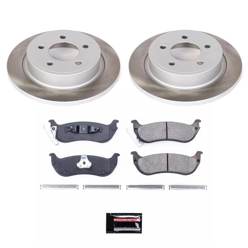 PowerStop Power Stop 04-08 Chrysler Pacifica Rear Semi-Coated Rotor Kit SC3020 SC3020 Photo - Primary