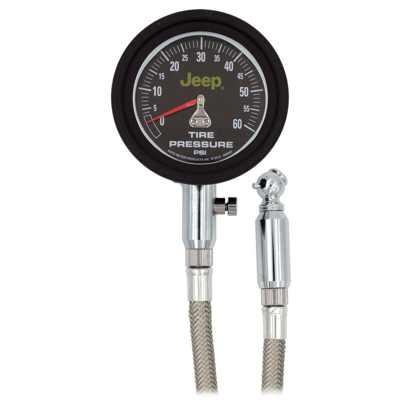 Autometer JEEP 0-60 PSI Analog Tire Pressure Gauge 880805 880805 Photo - Primary