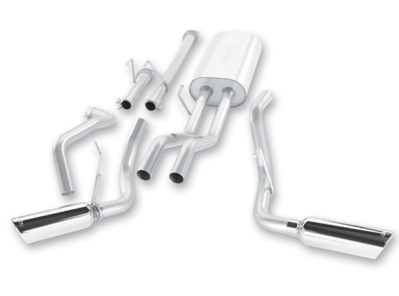 Borla 09-15 Toyota Tundra 4.6L / 5.7L V8 Crew Max / Double Cab SS Dual Split Catback Exhaust 140332 140332 Photo - Primary