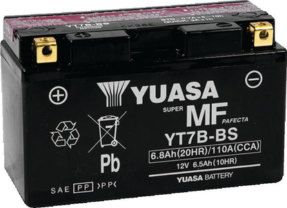 Yuasa Battery Yuasa Yt7B-Bs Yuasa Battery YUAM62T7B YUAM62T7B Photo - Primary