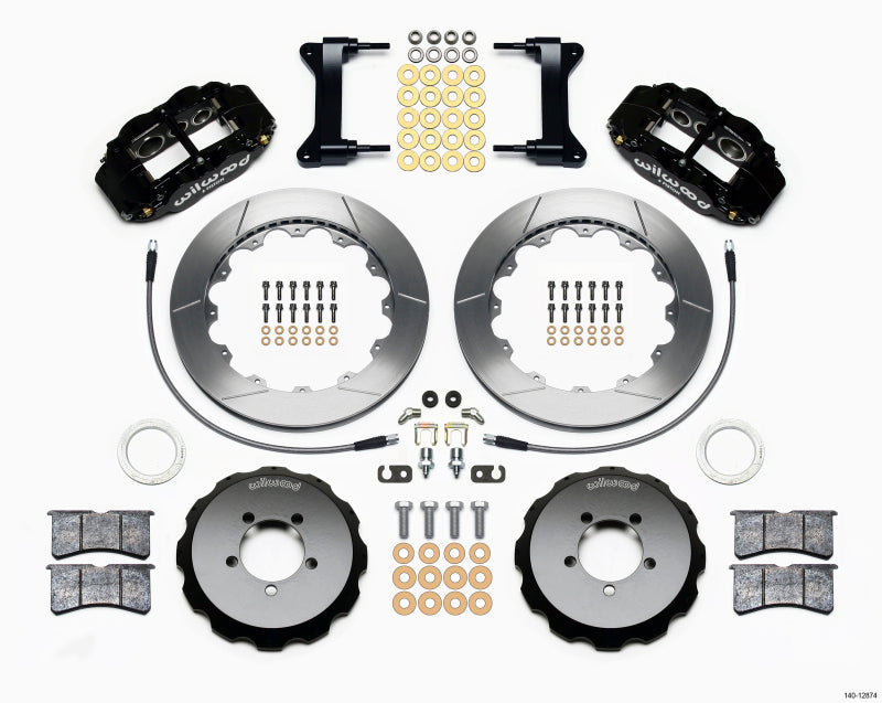 Wilwood Narrow Superlite 6R Front Hat Kit 13.06in 1999-2012 Subaru WRX w/Lines 140-12874 140-12874 Photo - Primary
