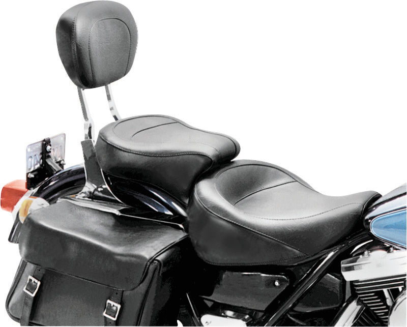Mustang Motorcycle Mustang 82-00 Harley FXR Wide Touring 1PC Seat - Black 75736 75736 User 1