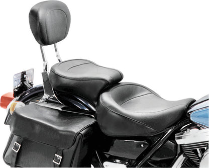 Mustang Motorcycle Mustang 82-00 Harley FXR Wide Touring 1PC Seat - Black 75736 75736 User 1
