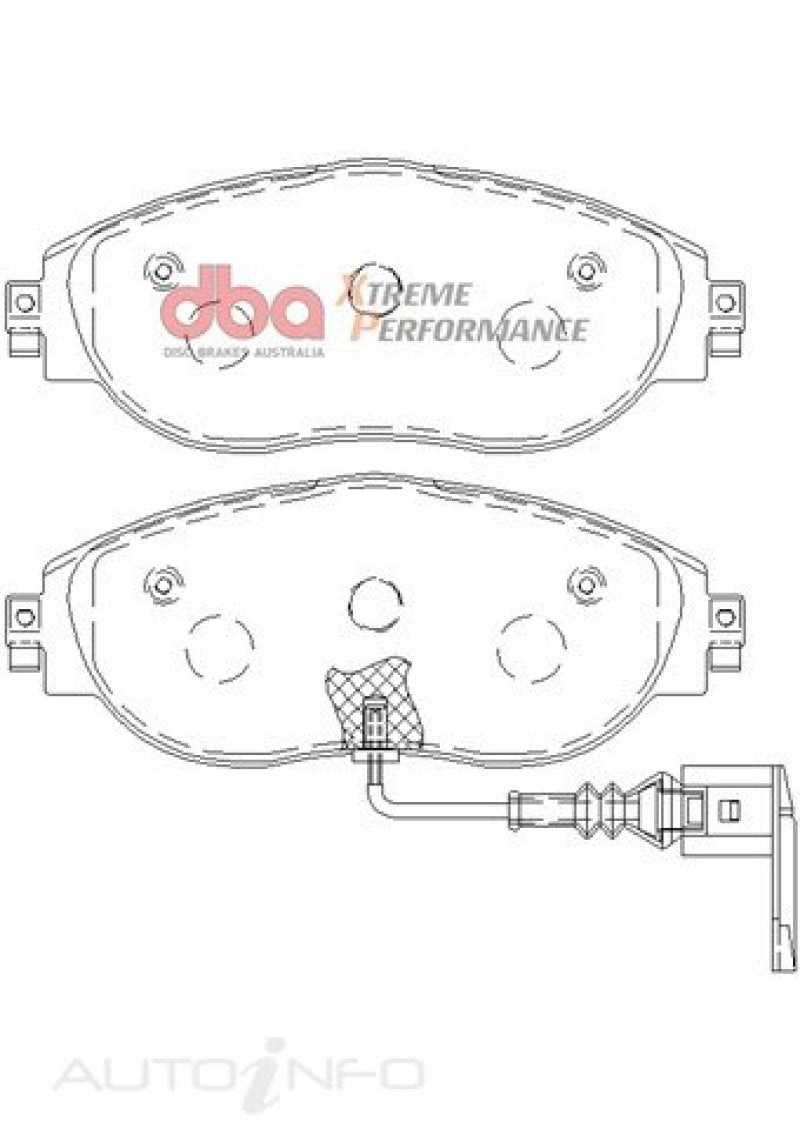 DBA 13-21 Volkswagen Golf R (MK7) XP Performance Front Brake Pads DB8849XP DB8849XP User 1
