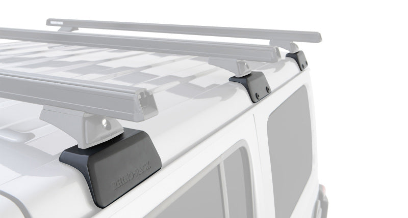 Rhino-Rack 03-10 Porsche Cayenne 955/957 4 Door SUV Vortex RLT600 2 Bar Roof Rack - Black JA6171 JA6171 Photo - Unmounted