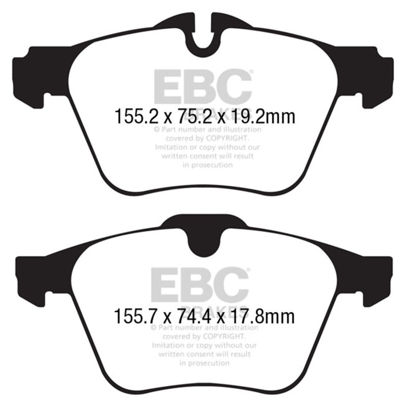 EBC Disc Brake Pad Set DP32189C Photo - Primary