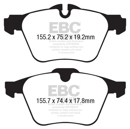 EBC Disc Brake Pad Set DP42189R Photo - Primary