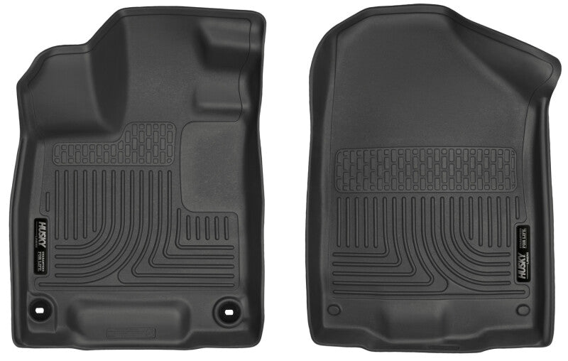 Husky Liners 2017 Honda Ridgeline WeatherBeater Front Black Floor Liners (2pc) 18431 Photo - Primary