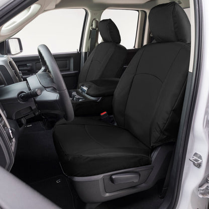 Covercraft 20-24 Ford Explorer Endura PrecisionFit Custom Front Row Seat Covers - Black/Black GTF4177ABENBK GTF4177ABENBK Photo - Primary