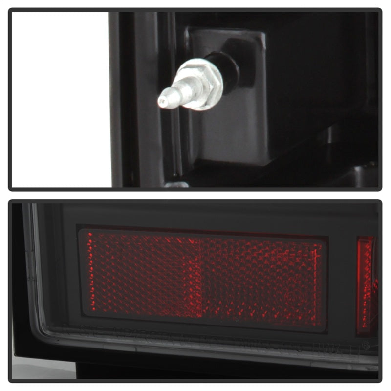 SPYDER Xtune Hummer H3 06-09 ( Non H3T ) LED Tail Lights Black ALT-ON-HH306-LED-BK 5017697 5017697 Photo - Unmounted