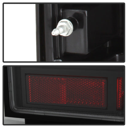 SPYDER Xtune Hummer H3 06-09 ( Non H3T ) LED Tail Lights Black ALT-ON-HH306-LED-BK 5017697 5017697 Photo - Unmounted