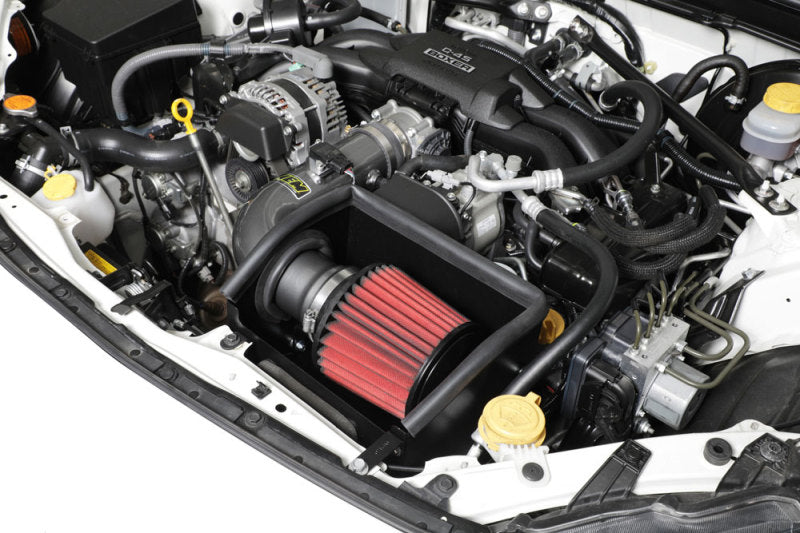 AEM Induction AEM 13-18 Subaru BRZ H4-2.0L F/I Polished Cold Air Intake 21-853C 21-853C Photo - Mounted