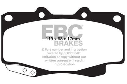 EBC Disc Brake Pad Set DP42005R Photo - Primary
