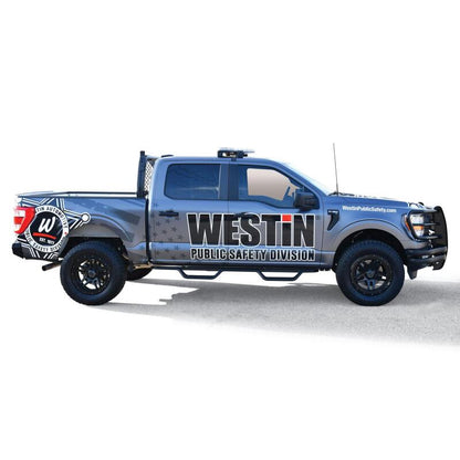 Westin 15-22 Ford F-150 SuperCrew / 17-22 F-250/350 Crew Cab Outlaw Nerf Step Bars 20-13945 20-13945 Photo - Mounted