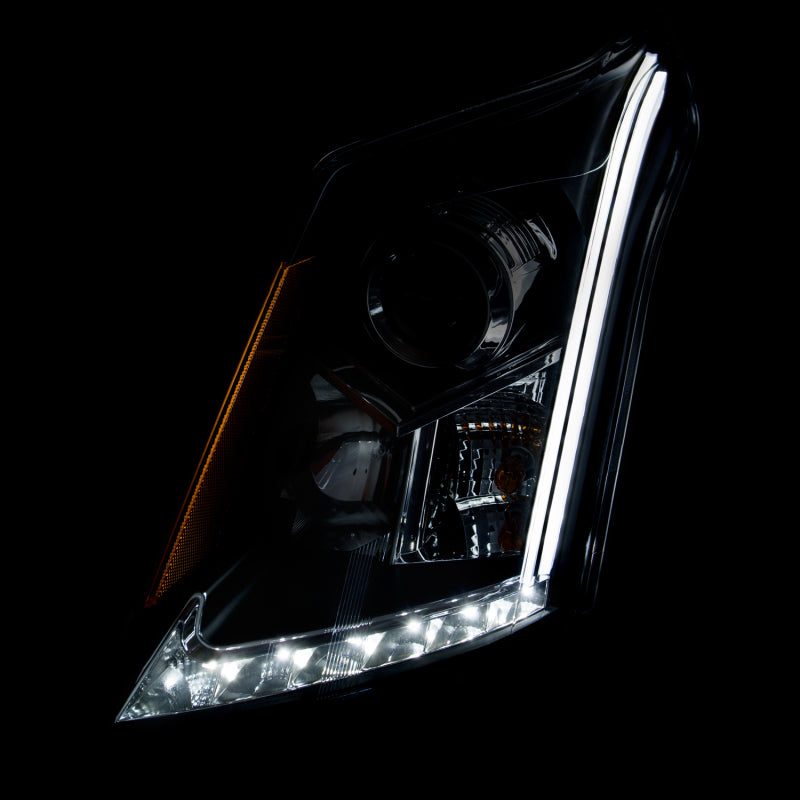 Anzo 2010-2015 Cadillac Srx Projector Headlights w/ Plank Style Design Chro 111307 Photo - Mounted