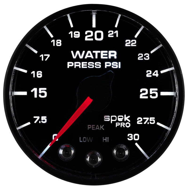 Autometer Spek-Pro - Nascar 2-1/16in Water Press 0- 30 psi Bfb P550328-N1 P550328-N1 User 4