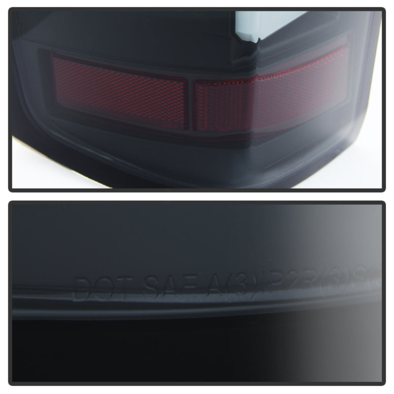 Spyder Chevy 1500 14-16 Light Bar LED Tail Lights Blk Smke ALT-YD-CS14-LBLED-BSM 5079992 5079992 User 1