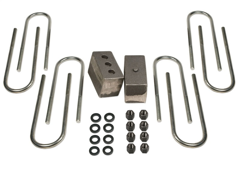 Tuff Country 03-13 Dodge Ram 2500 4wd (w/3.5in or 4in Rear axle) 4in Rear Block & U-Bolt Kit 97096