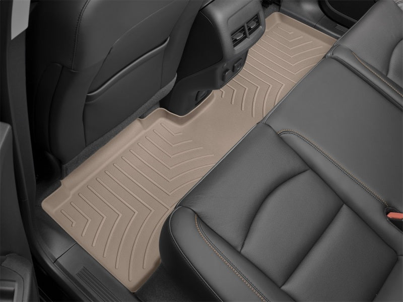WeatherTech 2020+ Audi A5/S5 Rear (2nd Row) FloorLiners - Tan (CABRIOLET ONLY) 459375 459375 Photo - Primary