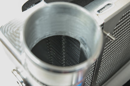 CSF 16-19 Ferrari 488 GTB/Spider 19-20 Pista High Performance Intercooler System - Black 8210B 8210B Photo - Close Up